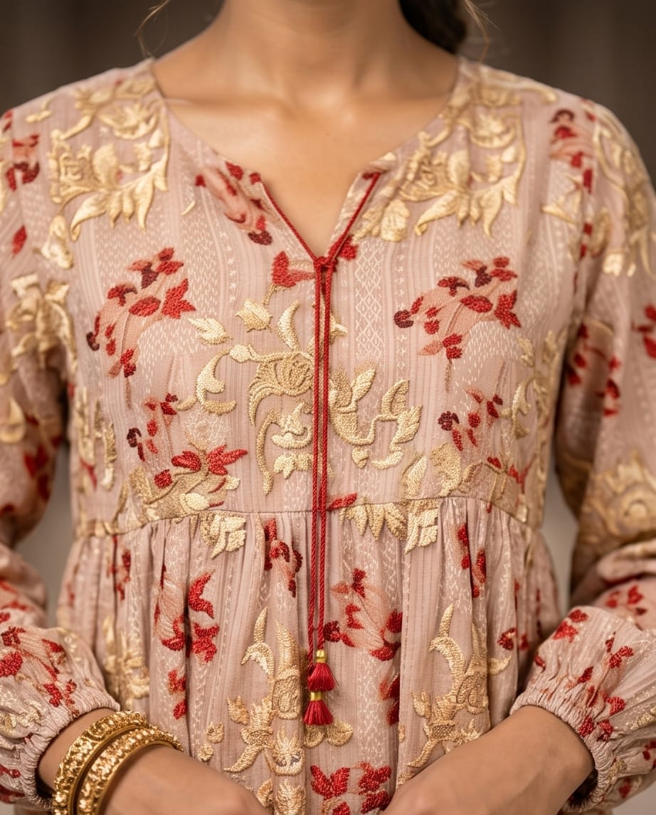 Golden flora co ord set