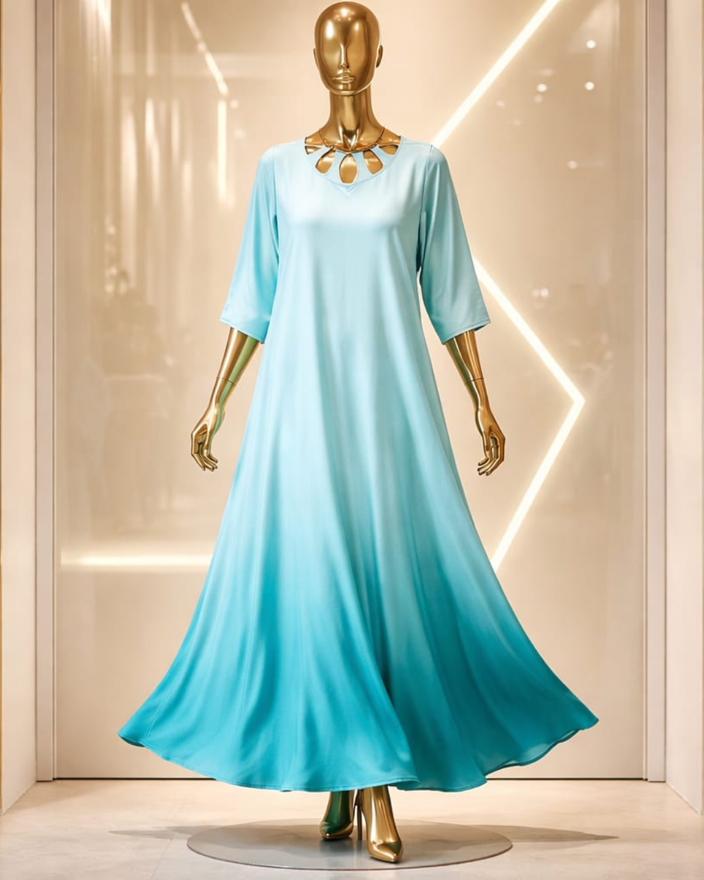 The Azure Ombré Kaftan.