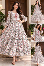 Bohemian Tiered Maxi Dress