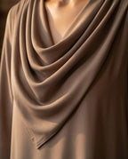 The Mocha Cowl Silk Co-ord Set