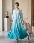 The Azure Ombré Kaftan.