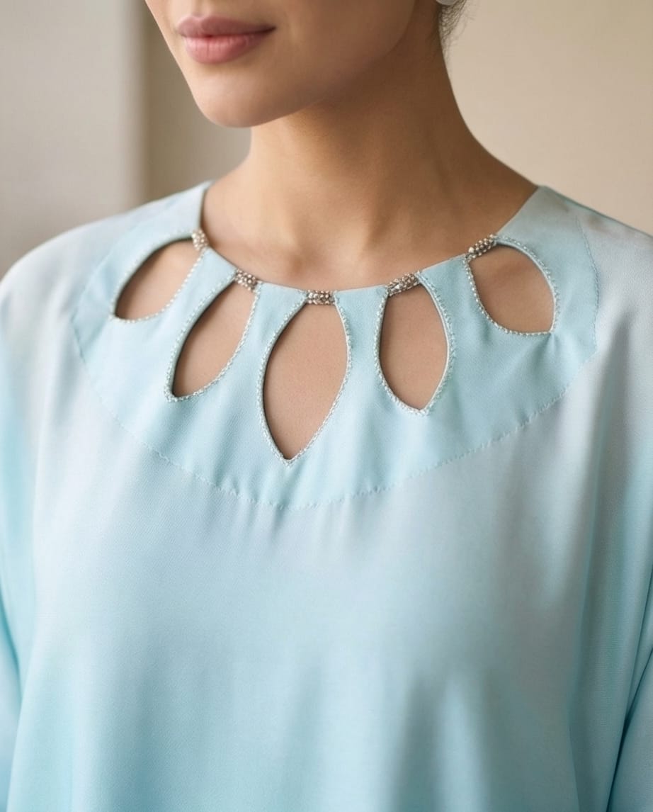 The Azure Ombré Kaftan.