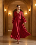 The Crimson Silk Symphony