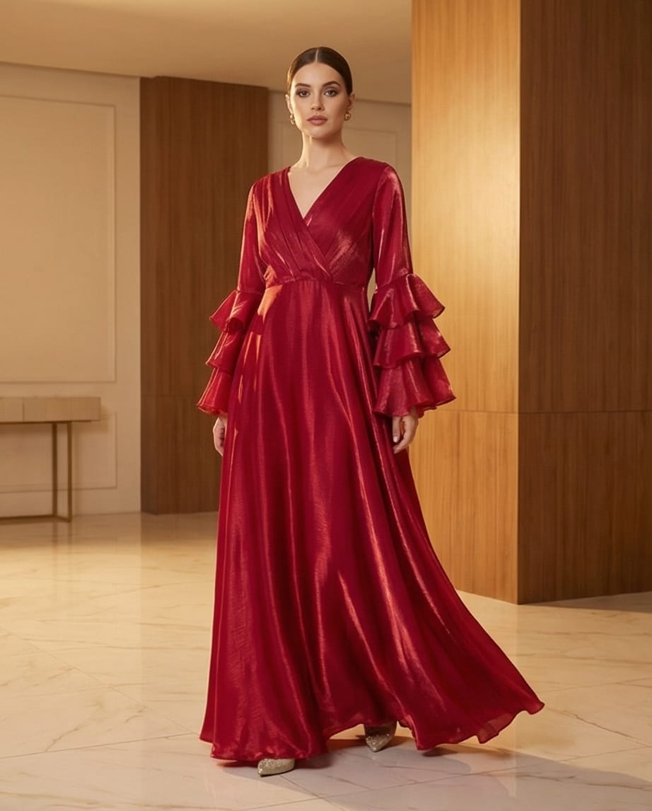 The Crimson Silk Symphony