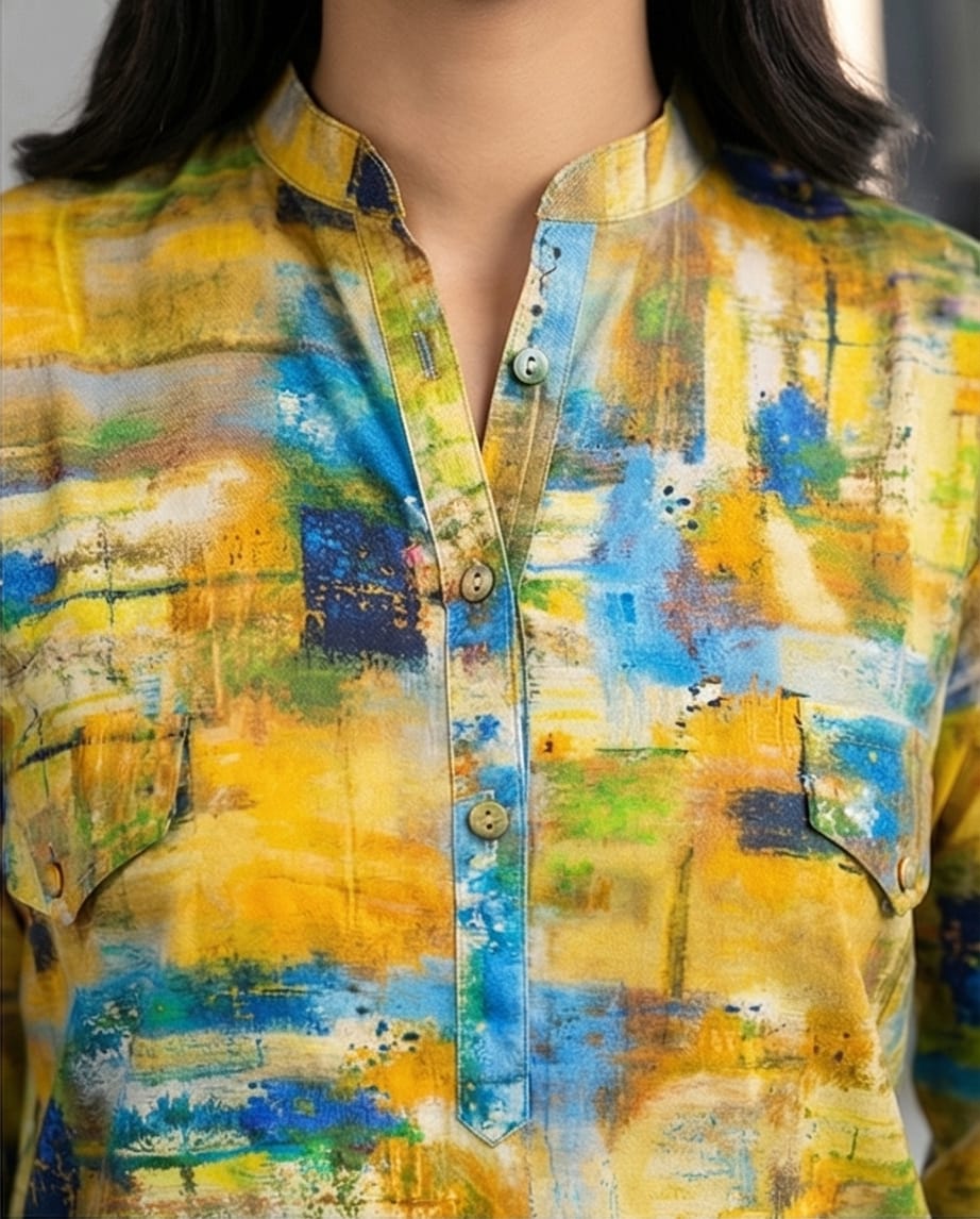 Linen canvas.