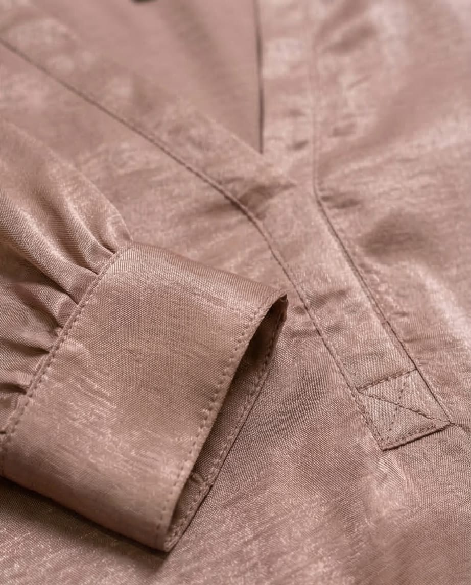 Dusty Rose Silk Set
