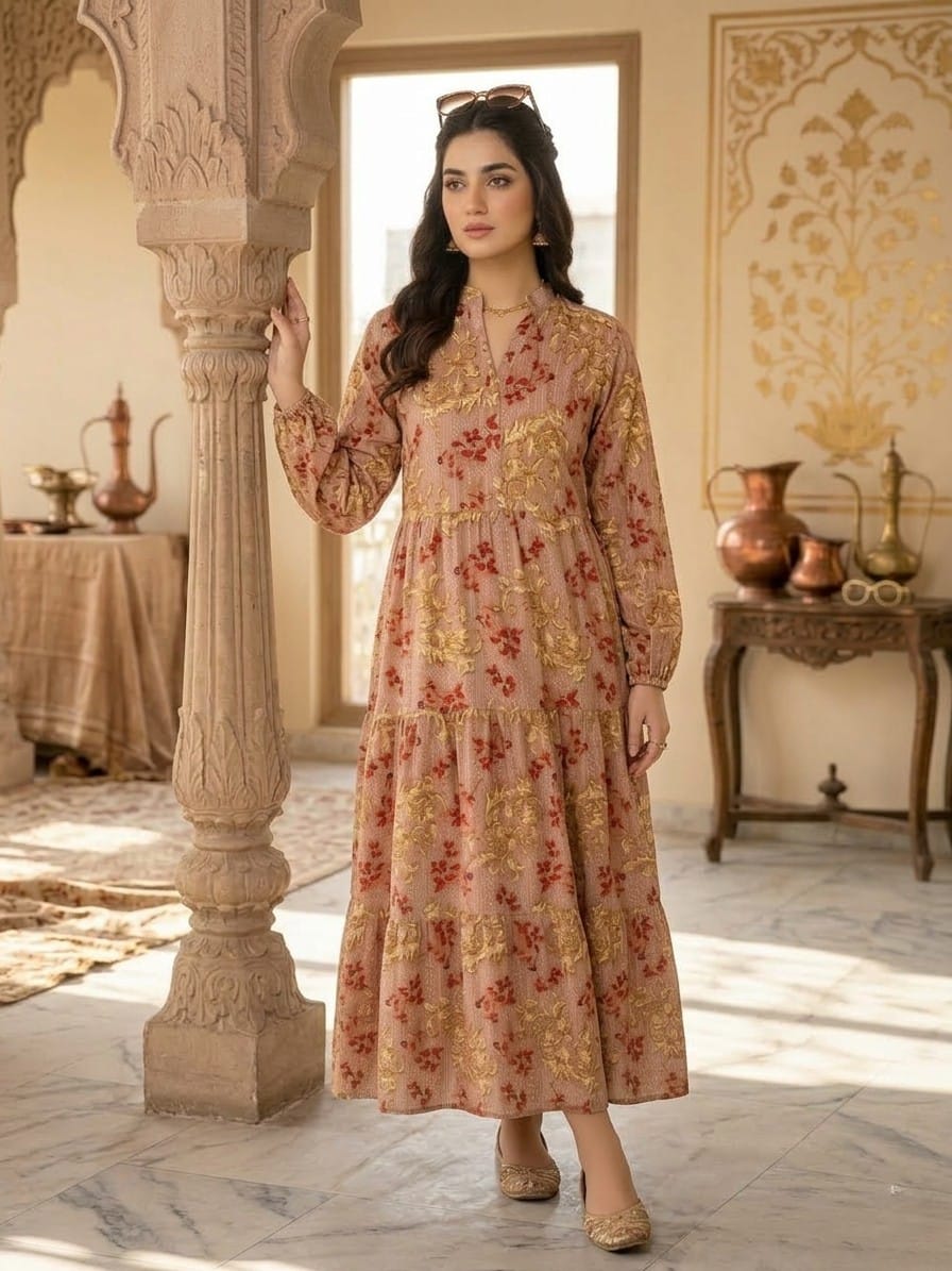 Golden Flora Tiered Ensemble