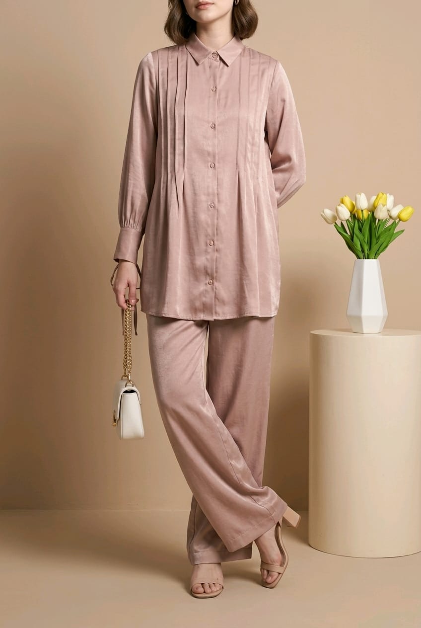Pleated Co-ord Set