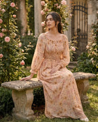 Floral Smocked Maxi Dress