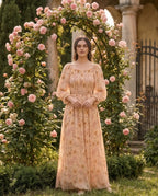 Floral Smocked Maxi Dress