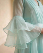 The Aqua Glaze Gown