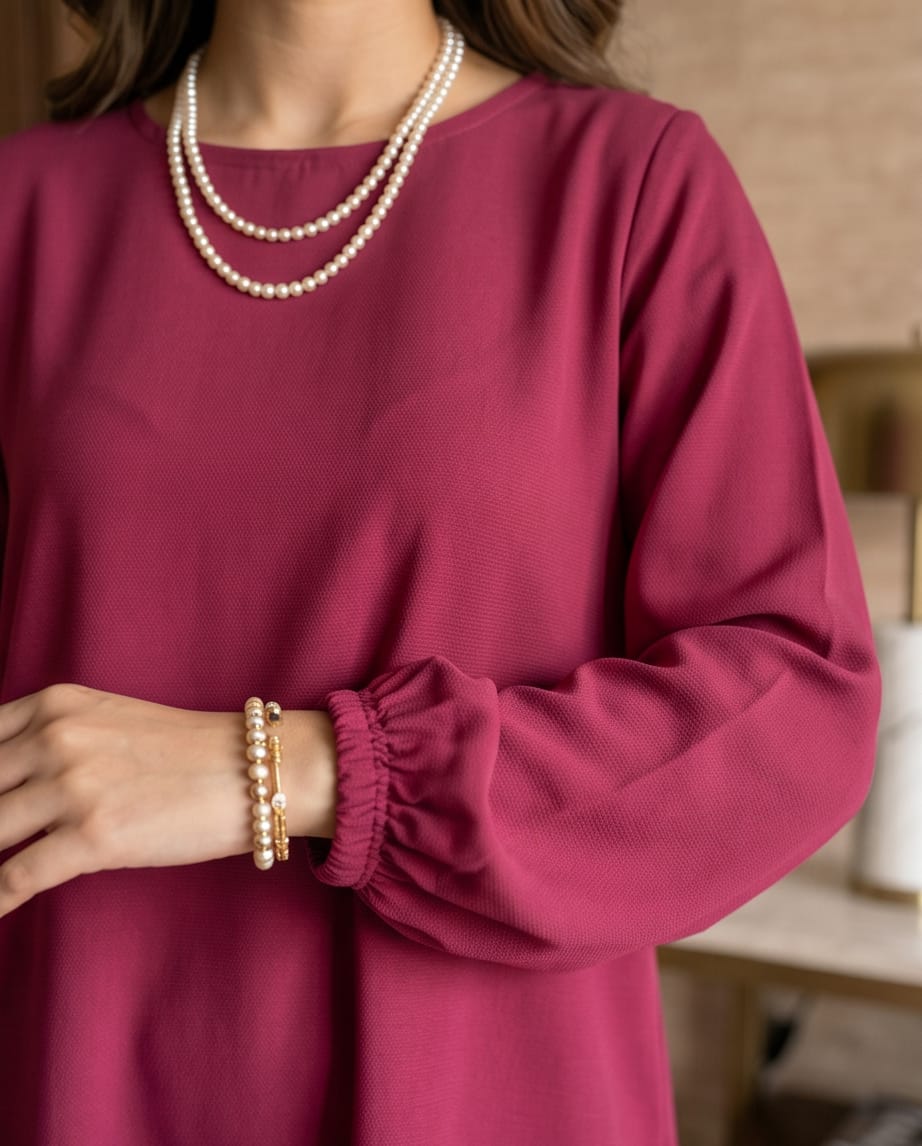 Plum charm co ord set