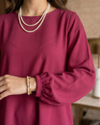 Plum charm co ord set