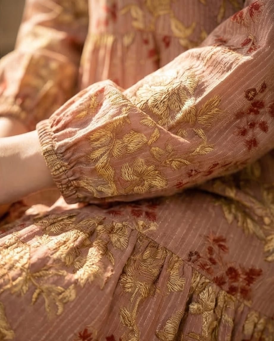 Golden Flora Tiered Ensemble