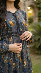 The Marigold Midnight Tiered Dress