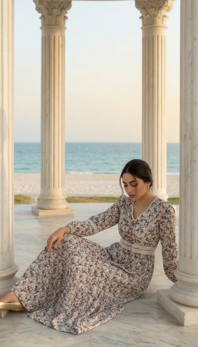 Bohemian Tiered Maxi Dress