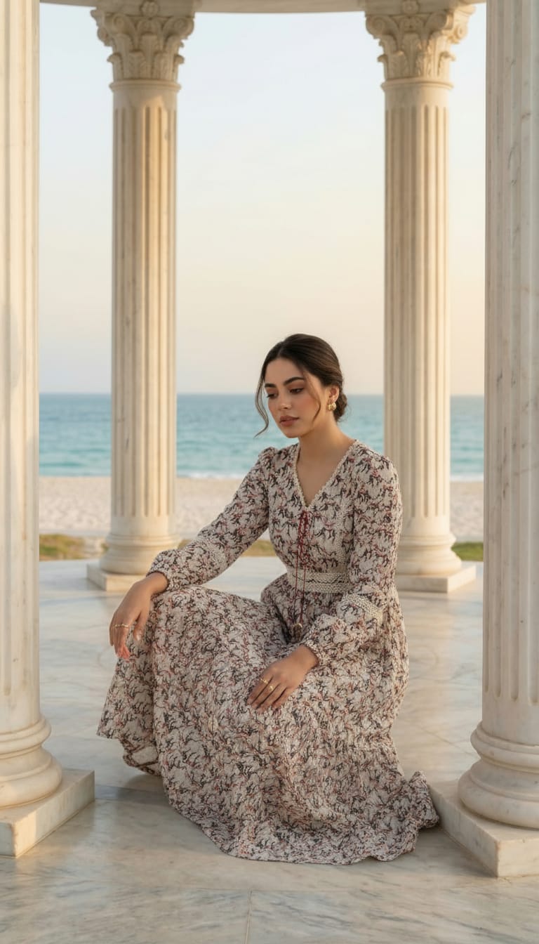 Bohemian Tiered Maxi Dress