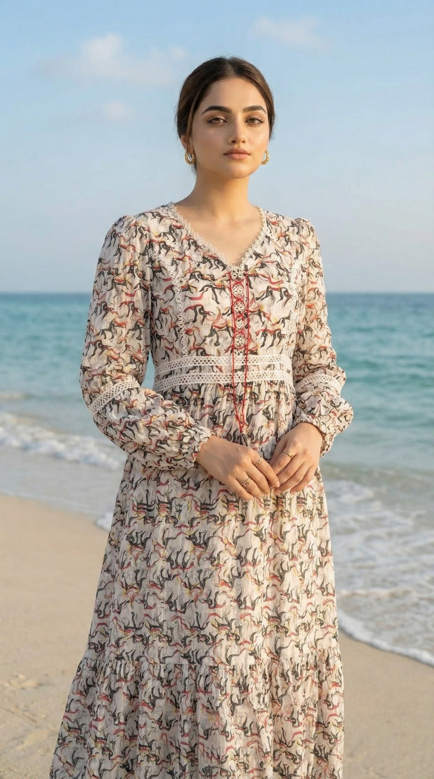Bohemian Tiered Maxi Dress