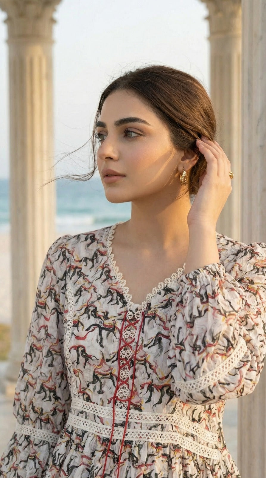 Bohemian Tiered Maxi Dress